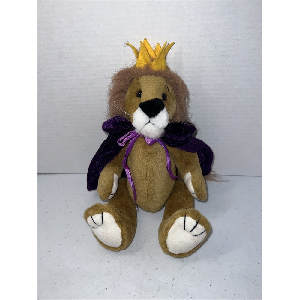 Ty Attic Treasures Collection 12" SIRE The Royal Lion Jointed Plush Vintage 1993